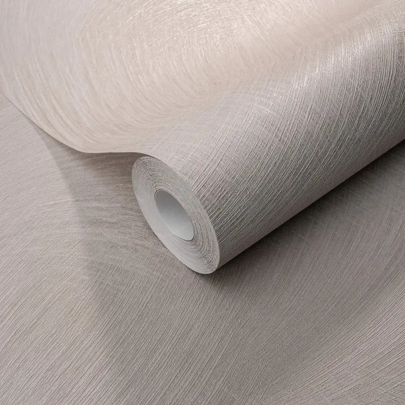 Papel pintado no tejido con Muestras gráficas en color topo