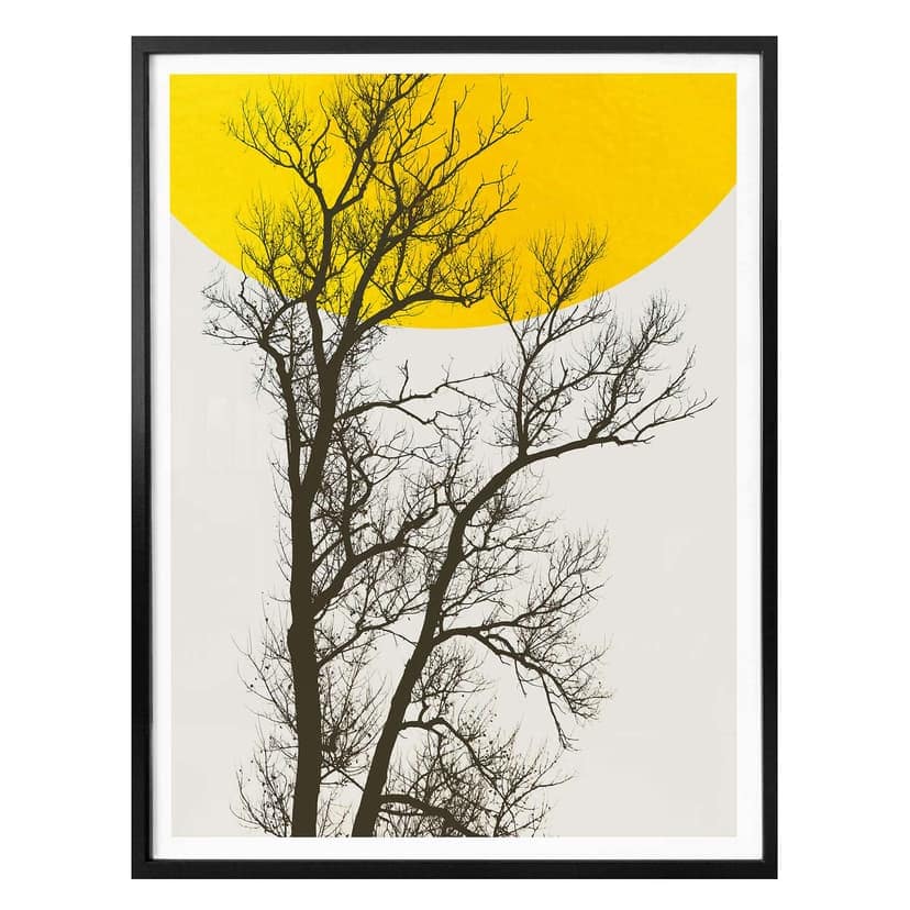 Póster Kubistika - Recuerdos de otoño