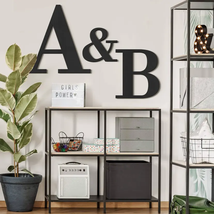 Letras de madera MDF - letras simples - Bodoni