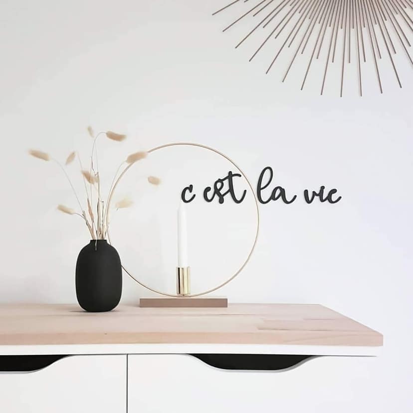 MDF - Decoración en madera C'est la vie