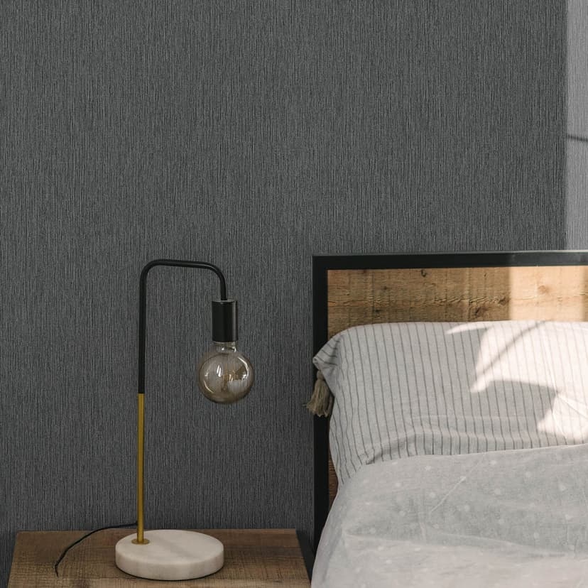 Guido Maria Kretschmer papel pintado unitario Echo & Soft Loom Fashion para pared 5 negro