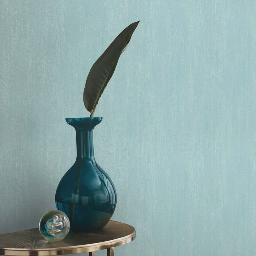 Papel pintado no tejido, pegar el papel pintado Cameo azul