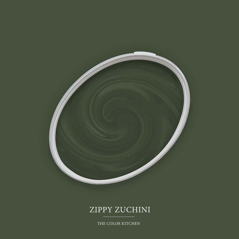 Pintura interior verde semimate I Zippy Zuchini | Crear armonía en la habitación | LA COCINA DE COLOR