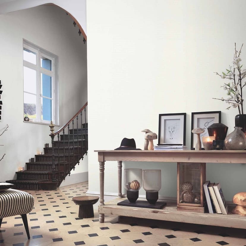 Papel pintado efecto luz, papel pintado no tejido Erismann Versailles beige, crema
