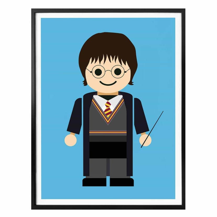 Póster Gomes - Harry Potter de juguete
