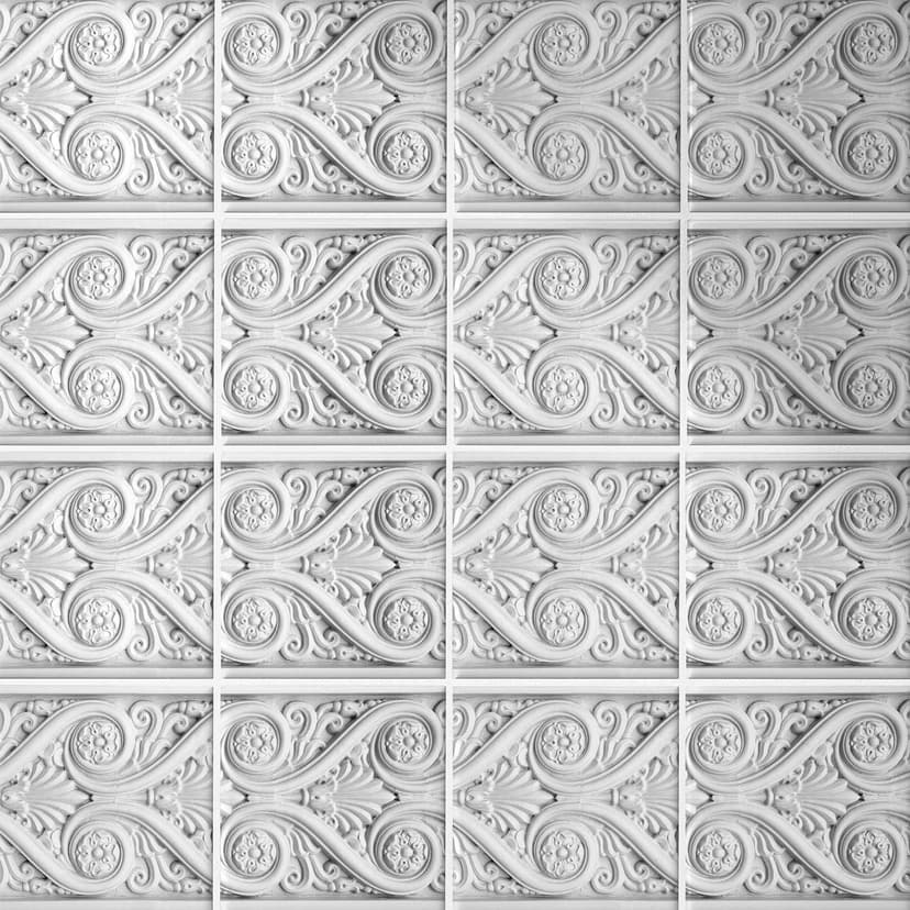 Azulejos Adhesivos borde antiguo - lote de 12