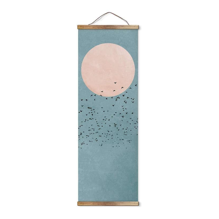 Póster de tela Cubistika - Luz de luna