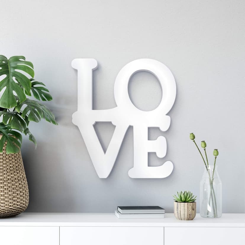 Letras decorativas 3D Love