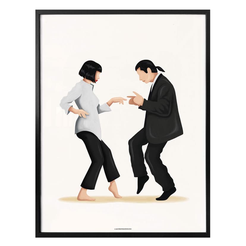 Póster Tohmé - Pulp Fiction