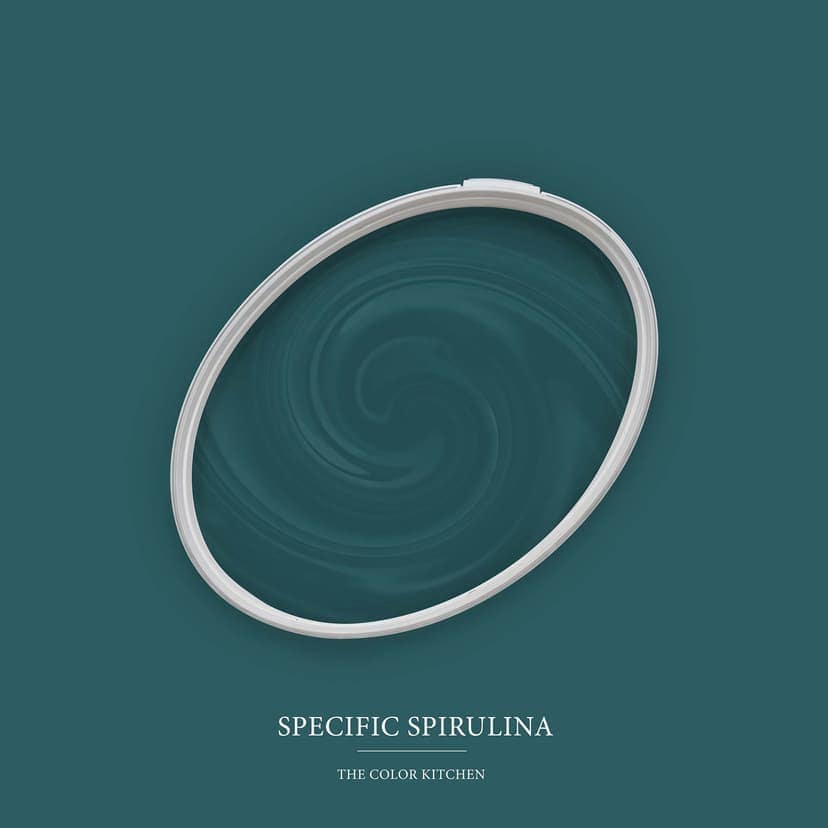 Pintura interior verde mate I Specific Spirulina | Crear armonía en una habitación | LA COCINA DE COLOR
