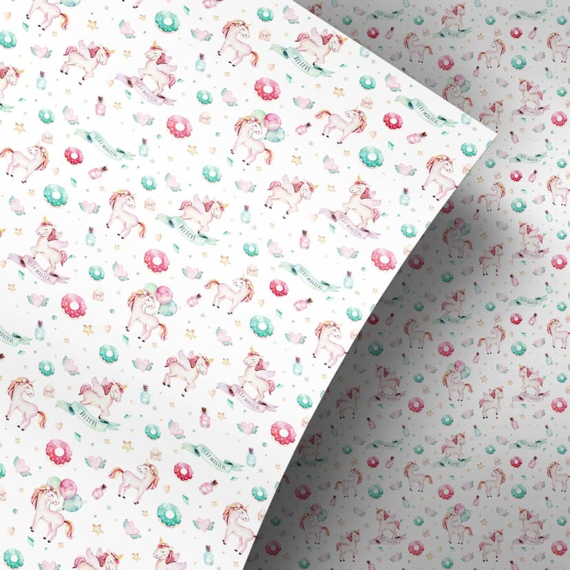 Vinilo adhesivo muebles Kvilis - Sweet Unicorns - Donuts