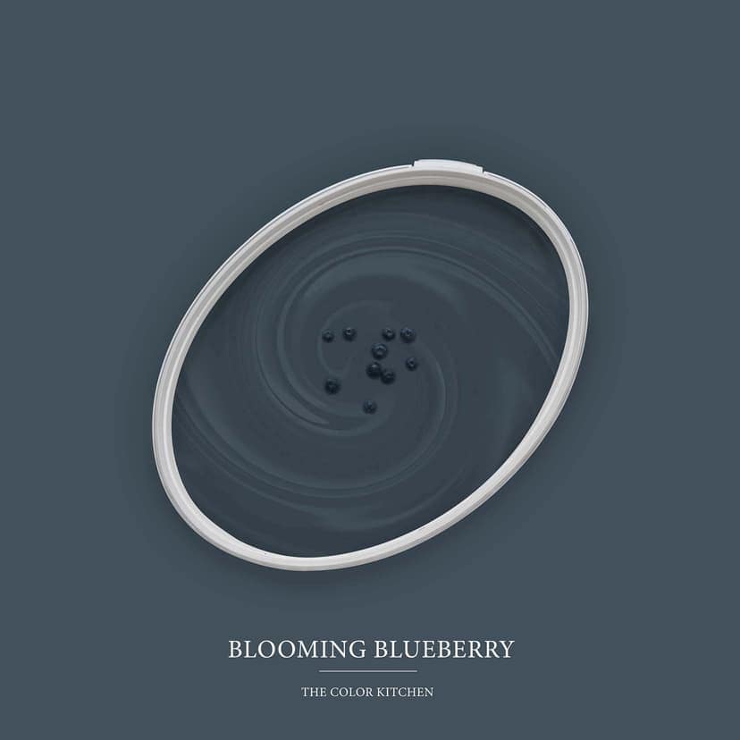 Pintura interior azul semimate I Blooming Blueberry | con efecto calmante | THE COLOR KITCHEN