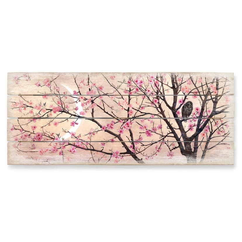 Cuadro de madera Coleman - Primavera - Panorama
