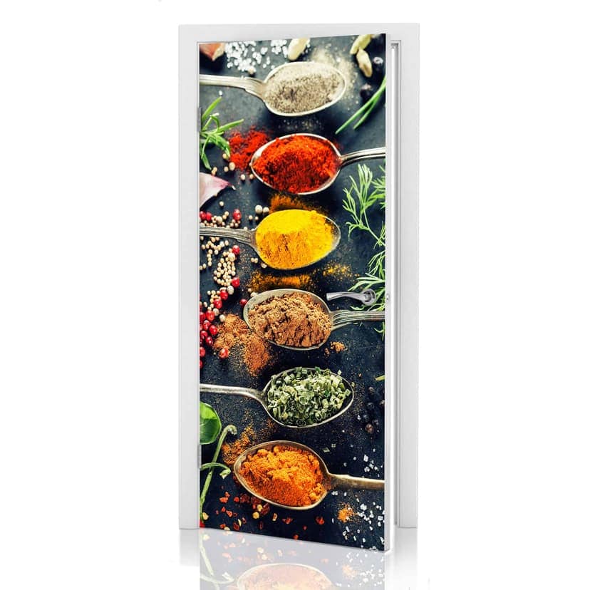 Puerta diseño herbal variedad 01 91x200 cm