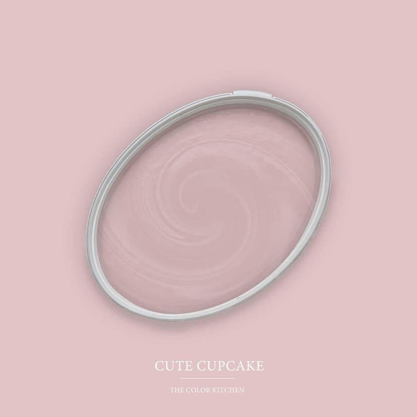 Pintura interior rosa mate I Cute Cupcake | ambiente tranquilo y acogedor | THE COLOR KITCHEN