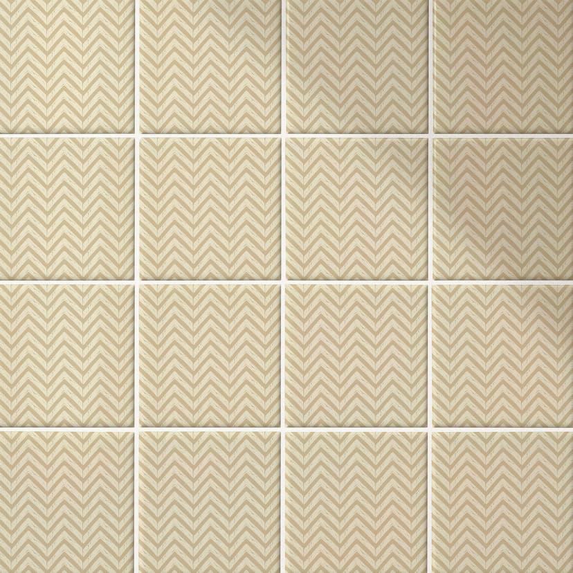 Azulejos Adhesivos Boho - espiga de arena - lote de 12