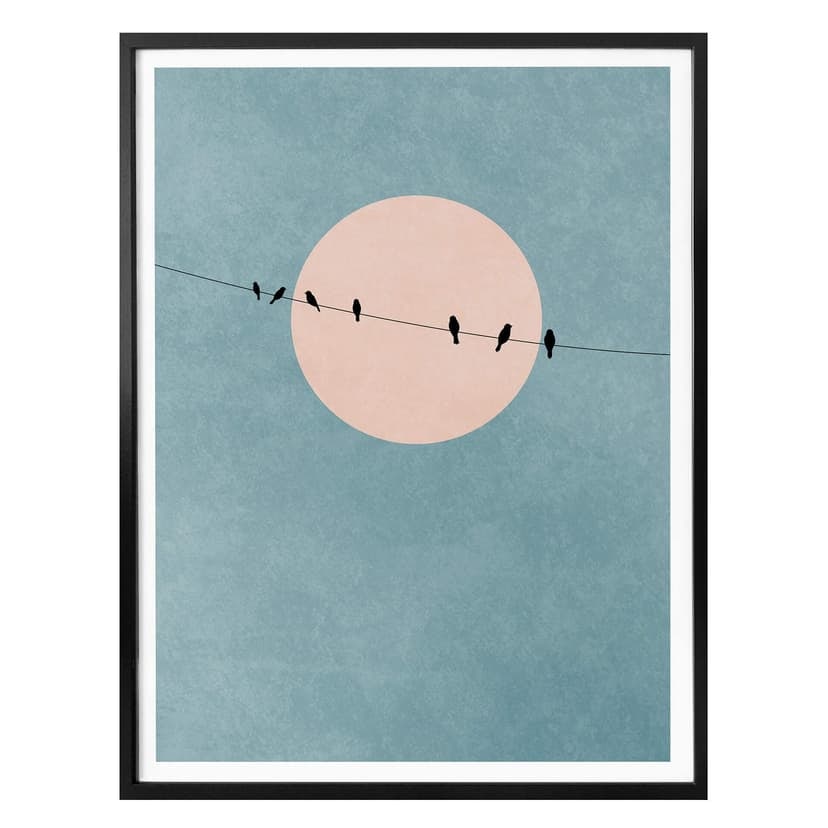 Póster Kubistika - La belleza del silencio