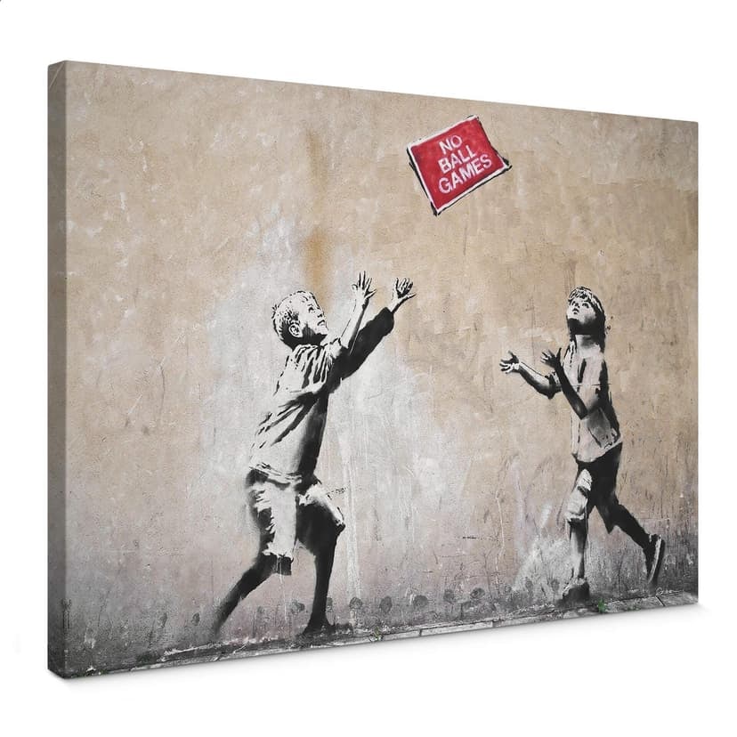 Lienzo Banksy - No Ball Games