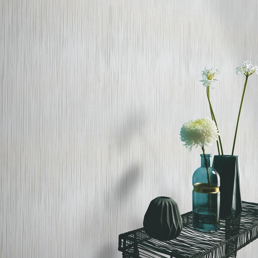 Papel pintado no tejido, papel pintado para pegar en la pared Cameo topo, gris