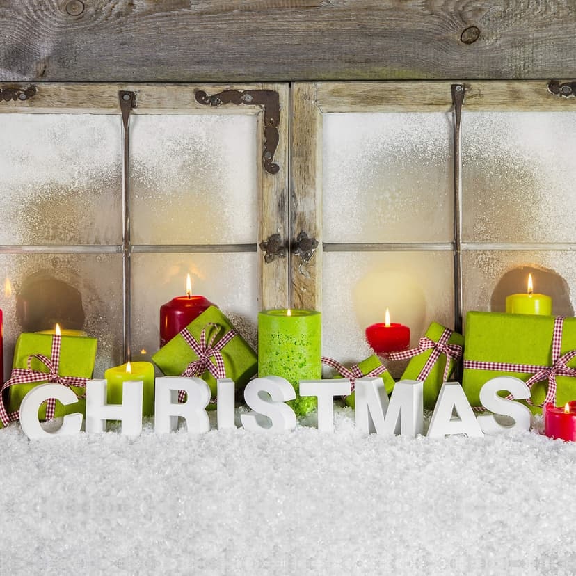 Letras decorativas 3D Navidad