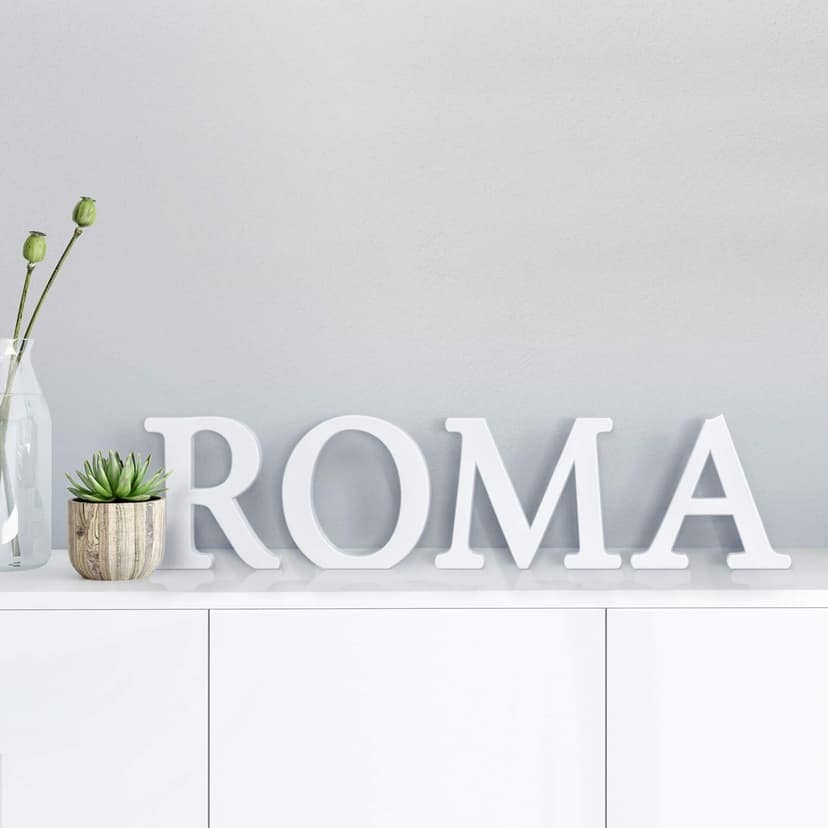 Letra decorativa Roma