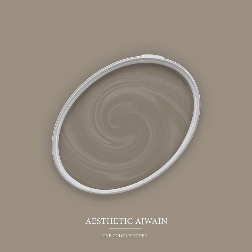 Pintura interior satinada topo I Estética Ajwain | Creación de un ambiente de discreta elegancia | LA COCINA DE COLOR