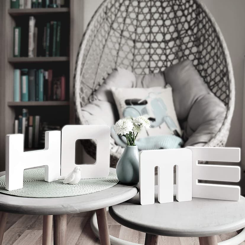 Letras decorativas 3D HOME 1