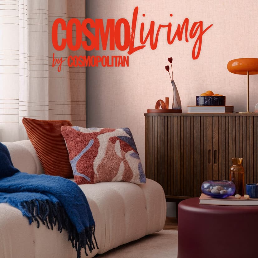 Papel pintado COSMOPOLITAN rosa - delicado Papel pintado no tejido de aspecto tejido fino salón