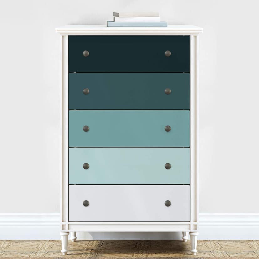 Vinilo adhesivo muebles, vinilo decorativo - lavable - color degradado petróleo