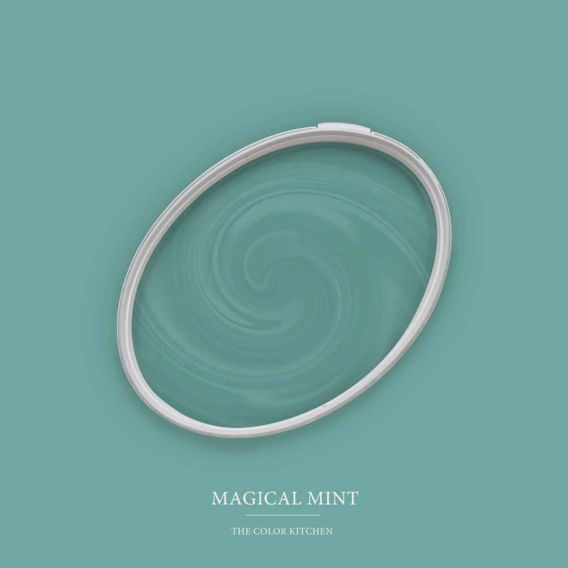 Pintura interior verde semi-mate I Magical Mint | crear armonía en la habitación | LA COCINA DE COLOR