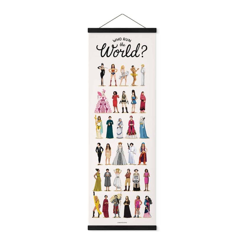 Póster de tela Who Run the World - Tohmé - Panorama