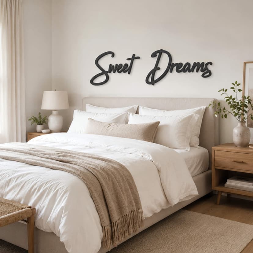 Decoración acrílica Letras 3D Sweet Dreams