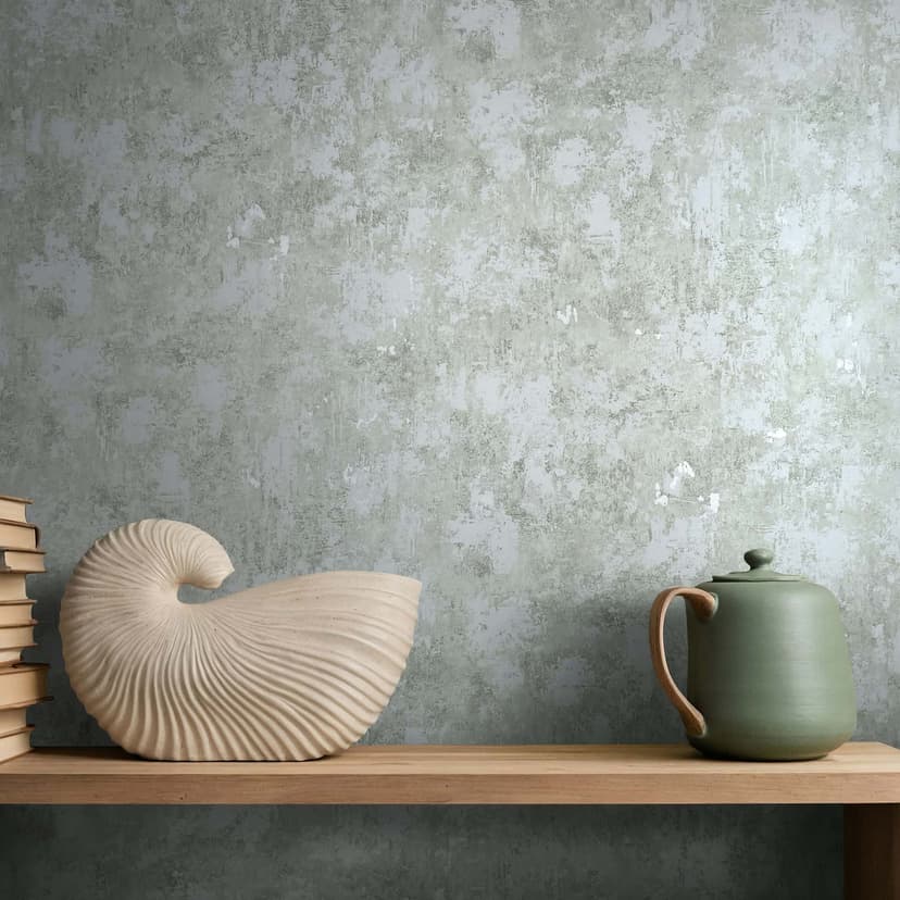 Papel pintado no tejido textura aspecto hormigón moderno en gris