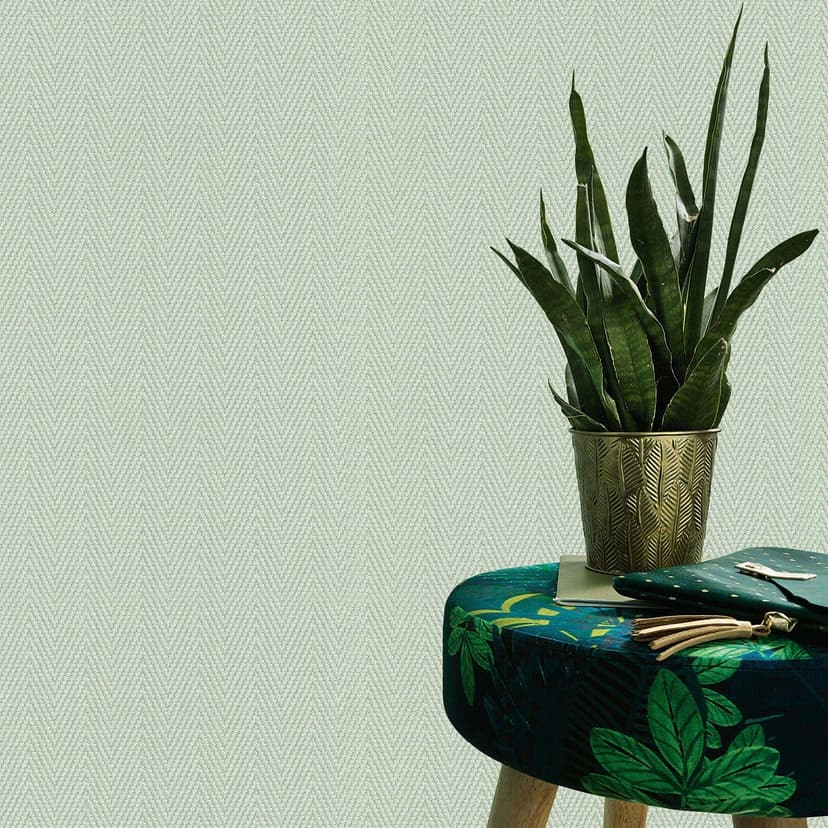 Papel pintado no tejido, papel pintado gráfico Verde camafeo