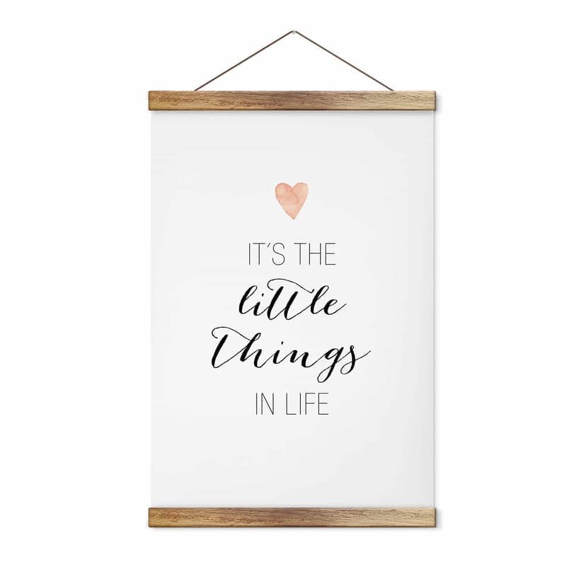 Póster de tela Confetti & Cream - It's the little things
