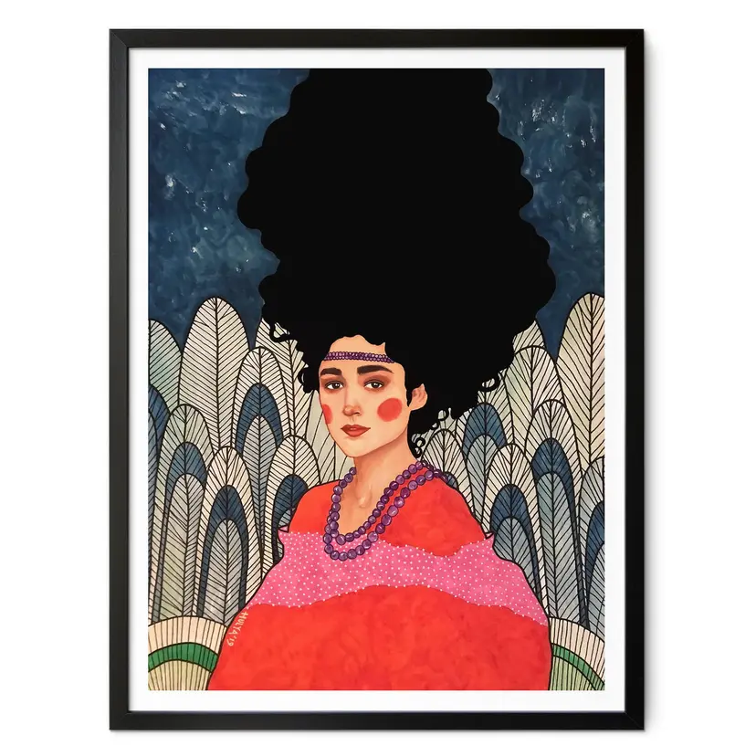 Póster Hülya - Sientes mi mirada