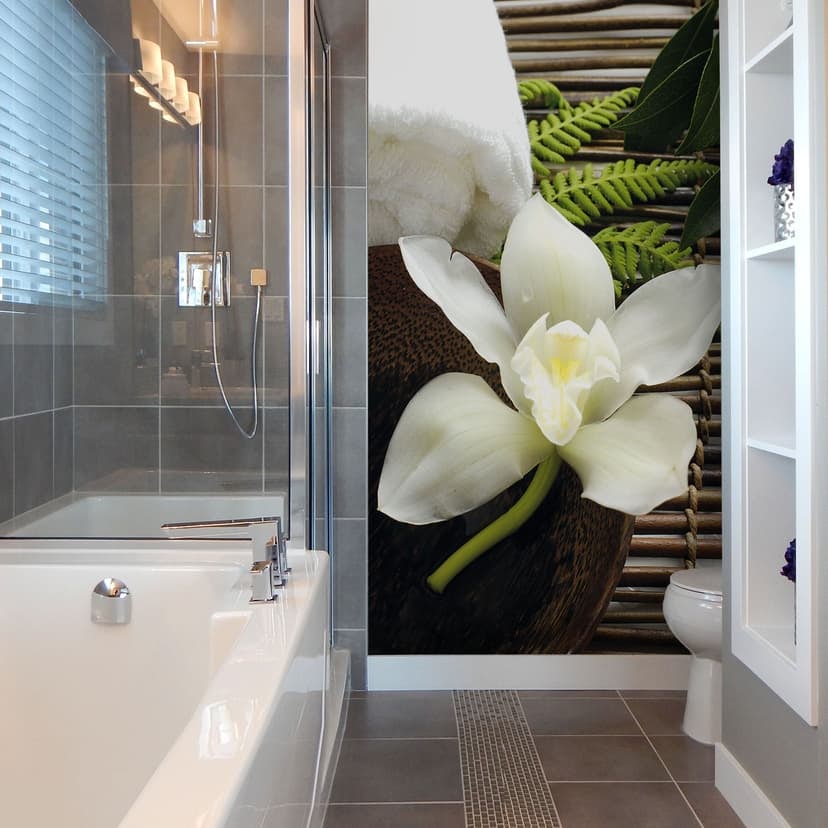 Fotomural de orquídeas Wellness