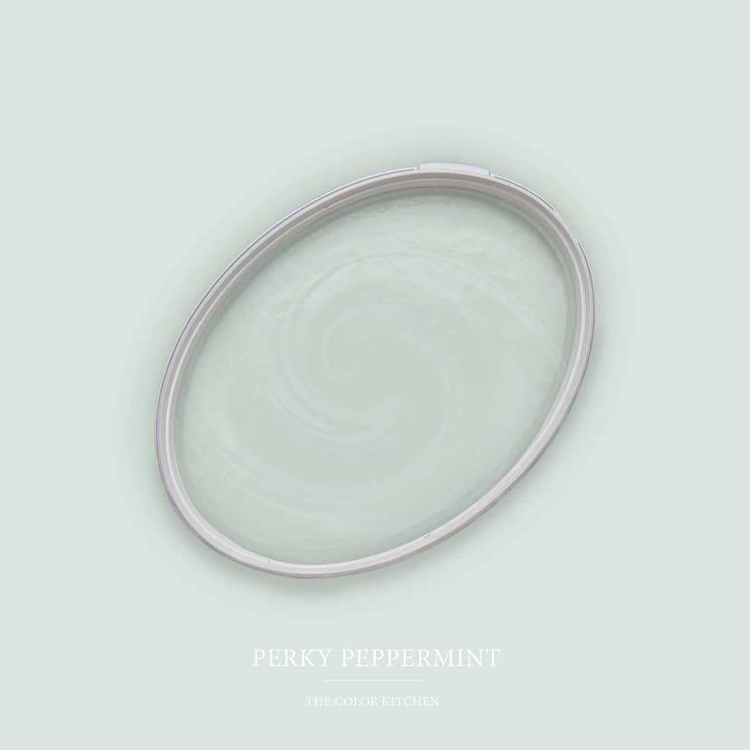 Pintura interior verde semimate I Perky Peppermint | Crear armonía en la habitación | LA COCINA DE COLOR