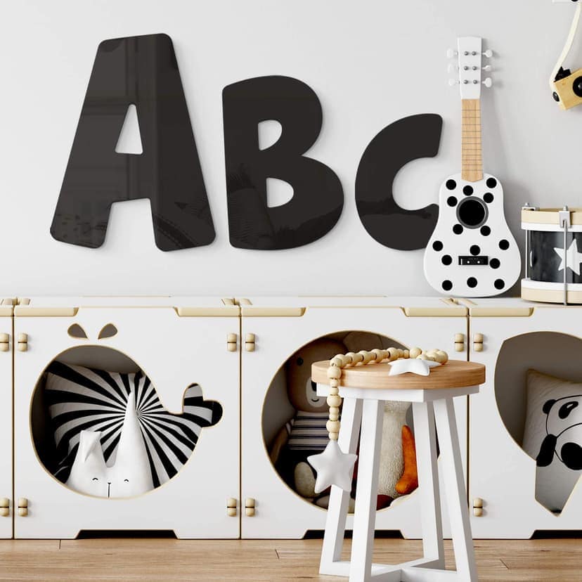 Letras acrílicas niños