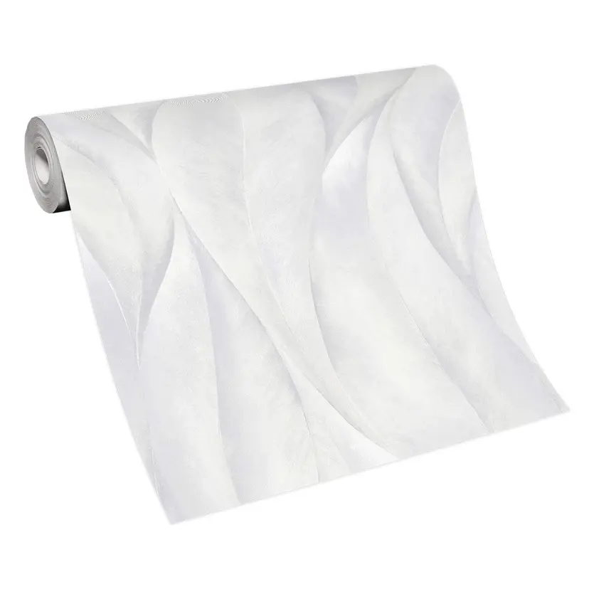 Papel pintado tejido-no tejido Guido Maria Kretschmer Fashion for Walls gris claro