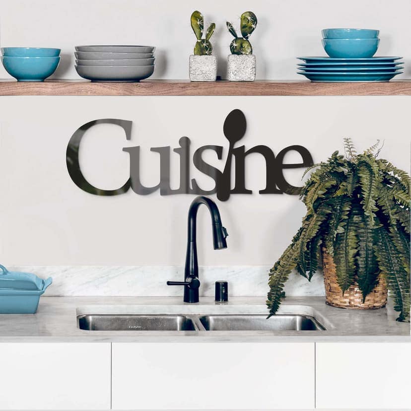 Cocina Decoración acrílica