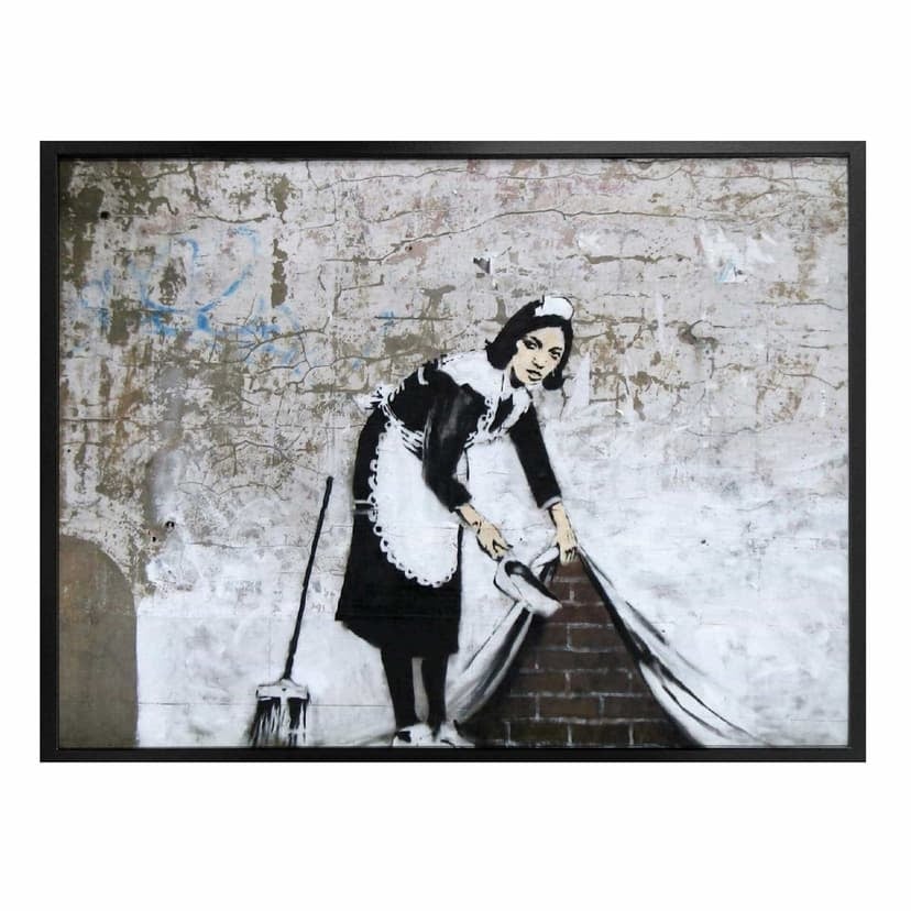 Póster Banksy - Criada en Londres