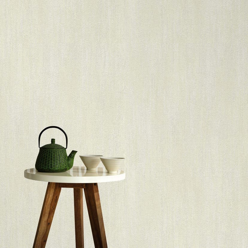 Papel pintado no tejido, pegar el papel pintado Cameo crema