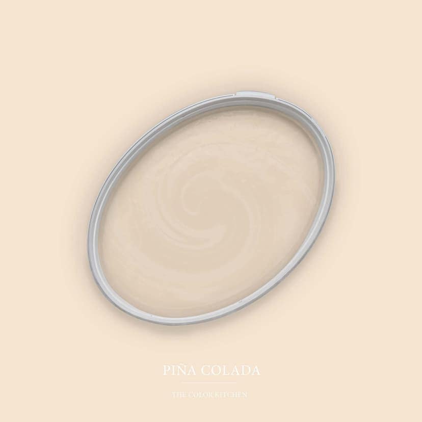 Pintura interior beige mate I Piña Colada | Espacios abiertos y tranquilos | THE COLOR KITCHEN