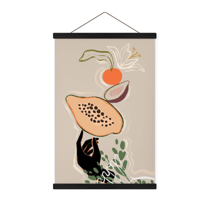 Póster de tela Arty Guava - Papaya Balance