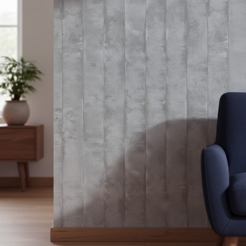 Papel pintado no tejido textura moderna en gris