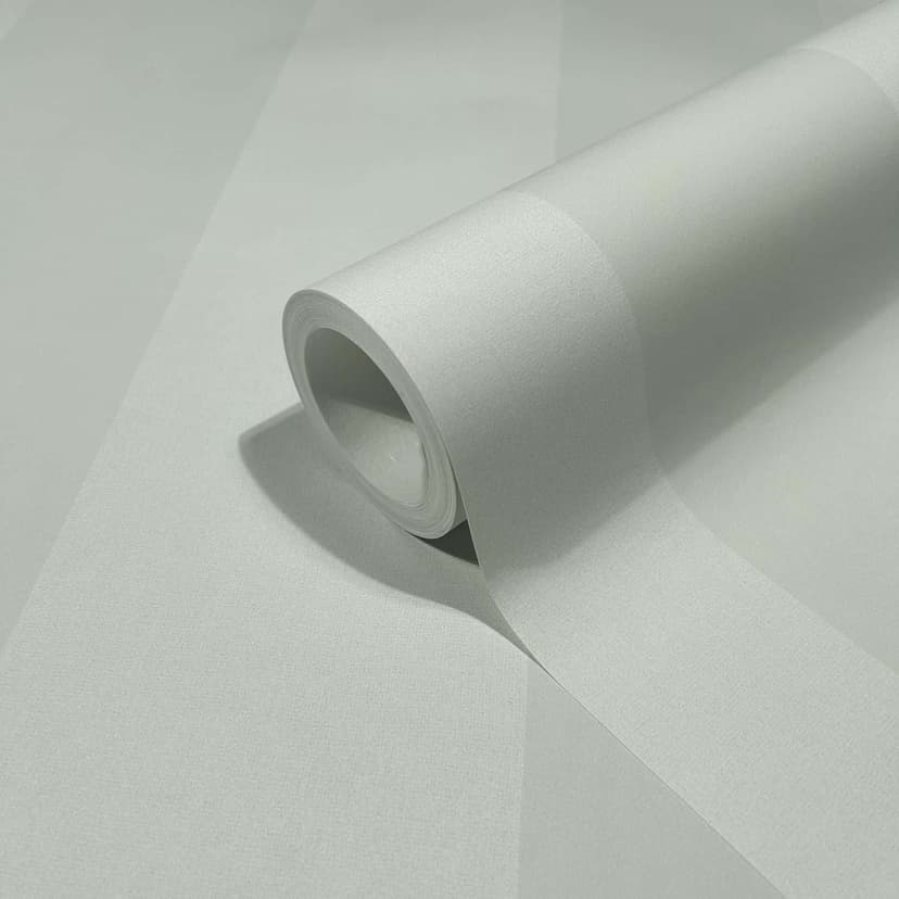 Papel pintado no tejido bloque rayas moderno en verde