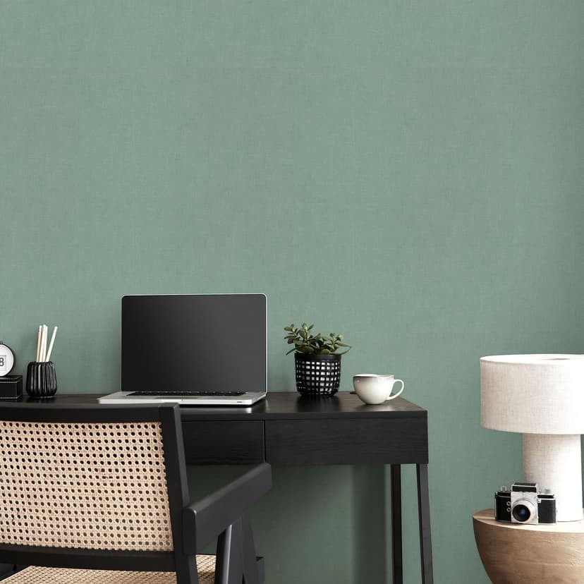 Papel pintado no tejido, papel pintado Aurora turquesa