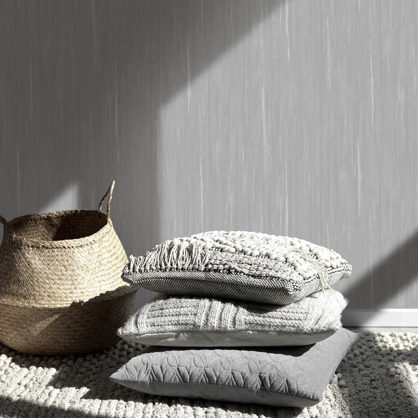 Papel pintado no tejido Erismann Evolution gris