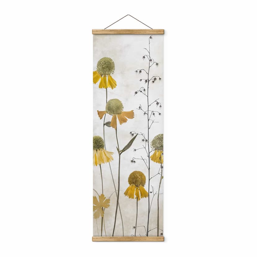 Póster de tela Disher - Girasol - Panorama